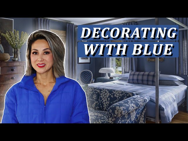 Blue-tiful Home! Pro Tips For Adding Blue Accents To Your Space (DIY tips included!)