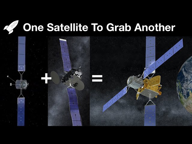 A New Satellite Is Preparing To Repair An Old Satellite