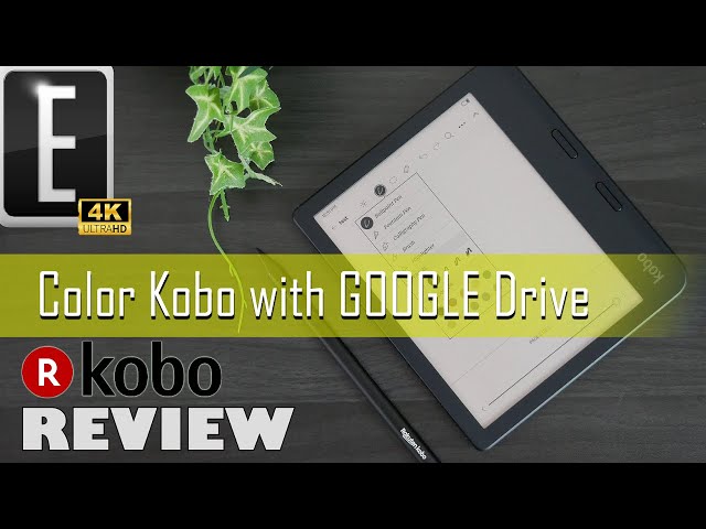 Kaleido 3 Kobo with GOOGLE Drive | Kobo Libra Colour Review