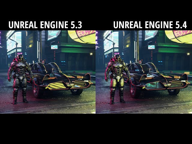 Unreal Engine 5.3 vs 5.4 Lumen