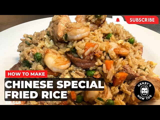 How To Make Chinese Special Fried Rice | Ep 548