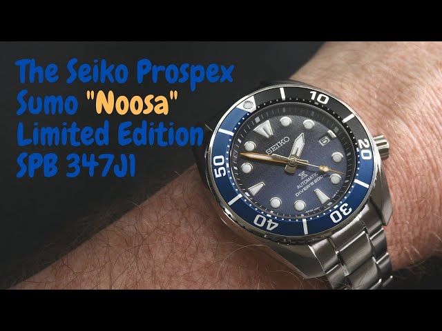 Seiko's New Prospex Sumo "Noosa" Limited Edition SPB347J1: Your Chance to Own a Unique Watch