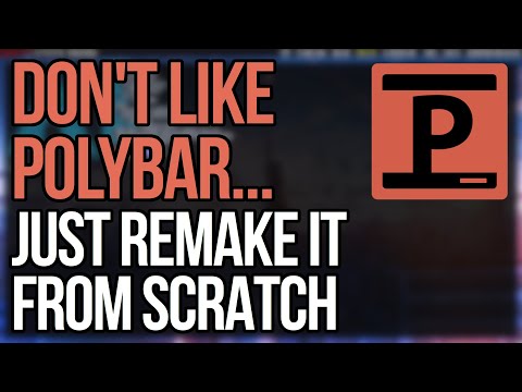 Lemonbar: Don't Like Polybar... Just Remake It From Scratch
