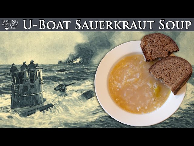 Eating on a German U-Boat in WW1