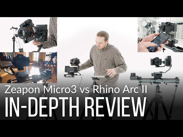 Zeapon Micro3 vs Rhino Arc II: Which Motorized Slider System Is Better? 📹