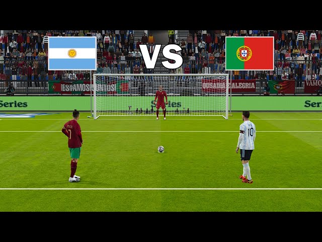 ARGENTINA vs PORTUGAL - Final FIFA World Cup 2026 - Penalty Shootout | Messi vs Ronaldo | PES