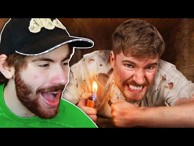 Sapnap Reacts to MrBeast Buried Alive For 7 Days