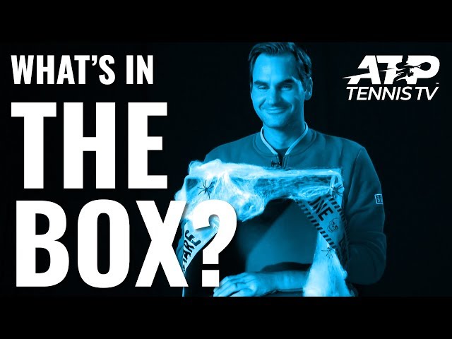 Halloween 'What's in the Box' Challenge: ATP Tennis Style 🤣