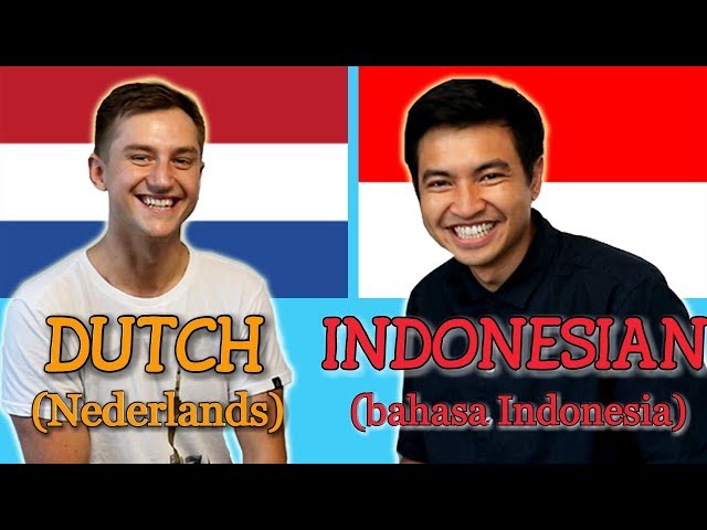 Similarities Between Dutch and Indonesian