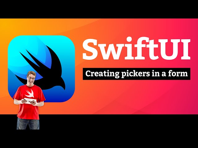 iOS 15: Creating pickers in a form – WeSplit SwiftUI Tutorial  8/11