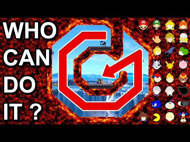 Who Can Make It? JUMP Into The OCTAGON ? - Super Smash Bros. Ultimate