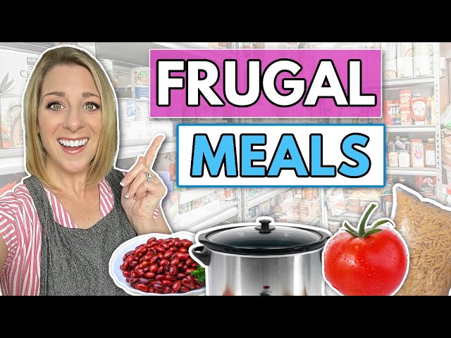 6 Budget-Friendly Meals For Busy Families- Easy Frugal Meals