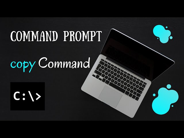 copy Command in CMD | Command Prompt