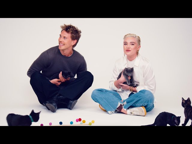 Austin Butler and Florence Pugh: The Kitten Interview