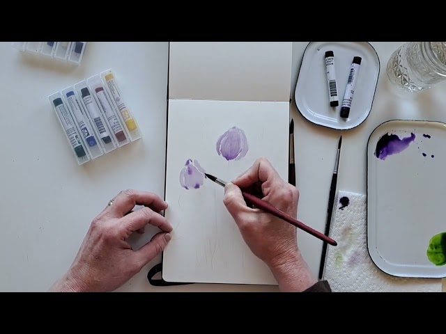 How I use Daniel Smith Watercolor Sticks