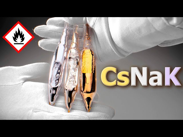 The most FUSIBLE alloy in the WORLD! CsNaK