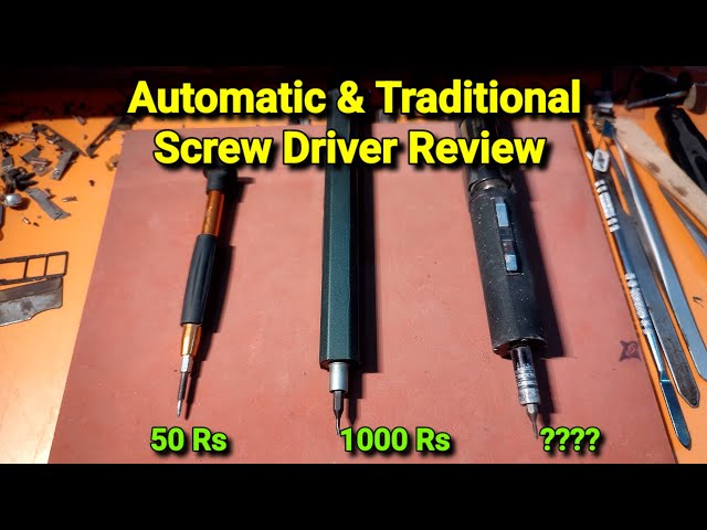 Koocu Automatic, Traditional & Homemade Automatic Screwdriver Review In Hindi