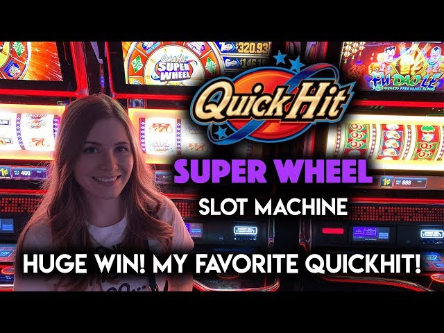 HUGE WIN! QUICK HIT SUPERWHEEL! My New FAVORITE Quick Hit Slot Machine!!