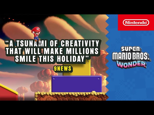 Super Mario Bros. Wonder – Accolades trailer (Nintendo Switch)