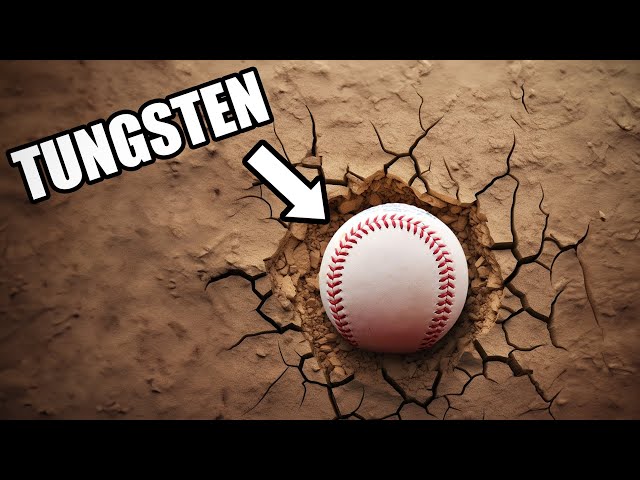 World's Heaviest Baseball Destroys Bats