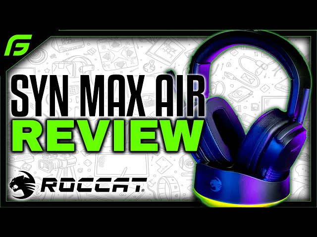 Roccat SYN MAX AIR WIRELESS GAMING HEADSET REVIEW | PC Wireless Bluetooth Headset - Honest Review