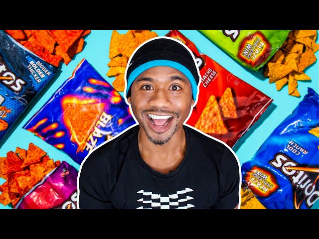 We Try EVERY Doritos Chip Flavor and Rank From Best To Worst | Alonzo Lerone