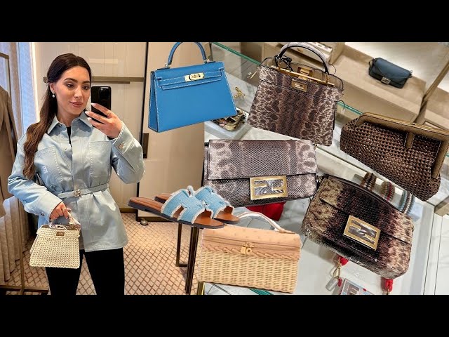 Fendi Spring Summer Bags & Shoes, Hermes New Releases, Loro Piana, Valentino, London Luxury Shopping