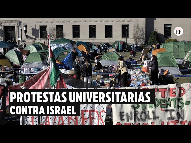 Las protestas pro-Palestina en múltiples universidades | El Espectador