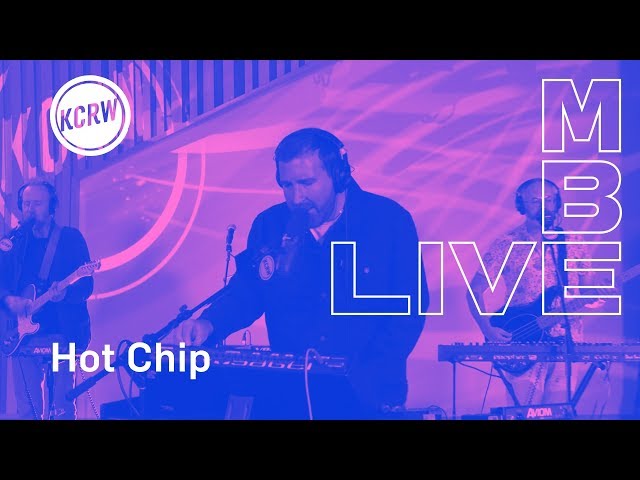 Hot Chip performing "Hungry Child" live on KCRW