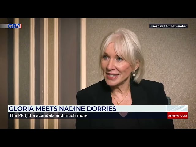nadine dorries has mellowed and appears confident and clear on camera