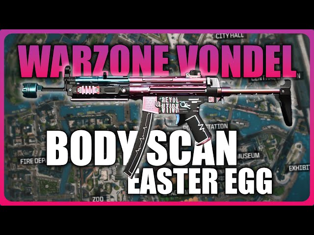 Warzone Vondel BODY SCAN Easter Egg (Rise Up Blueprint)