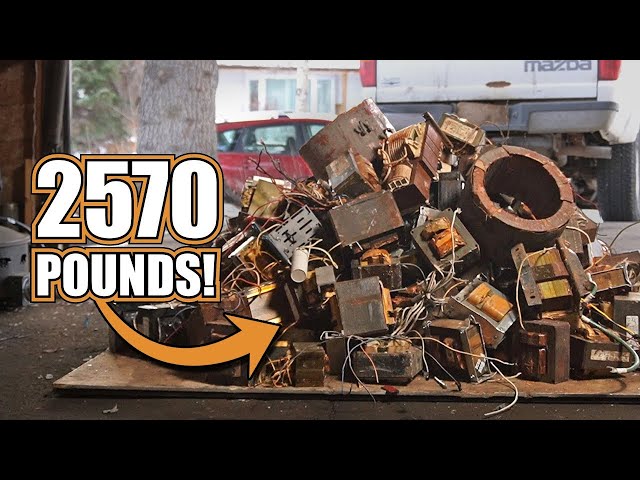 I Spent $945 on Transformers to Scrap for COPPER