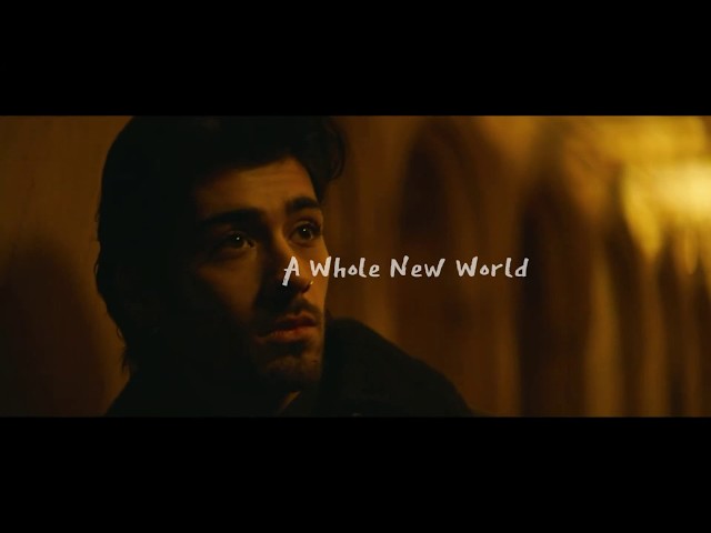 ZAYN, Zhavia Ward - A Whole New World (Lyrics Video) (From "Aladdin")