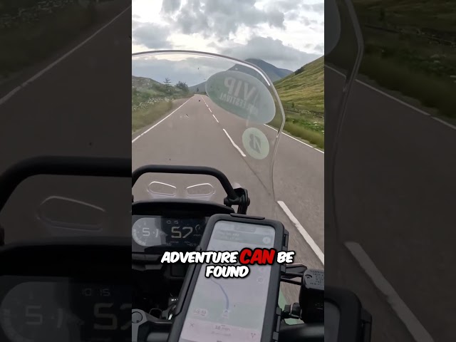 Motorcycle Adventure Awaits Around Every Corner #motorcycleadventure #adventuremotorcycling