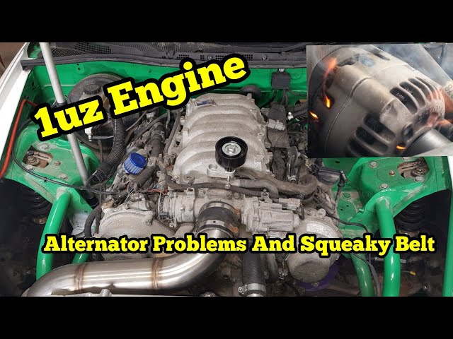 1uz Engine Swap Mazda RX-8 Alternator Problems And Squeaky Belt