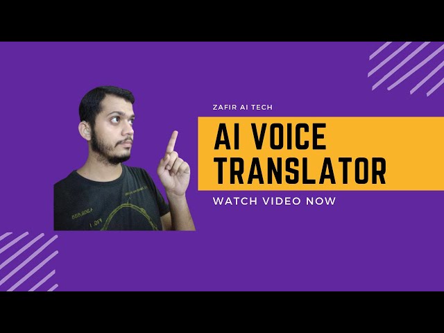 Building an AI Voice Translator Using Python | Step-by-Step Tutorial