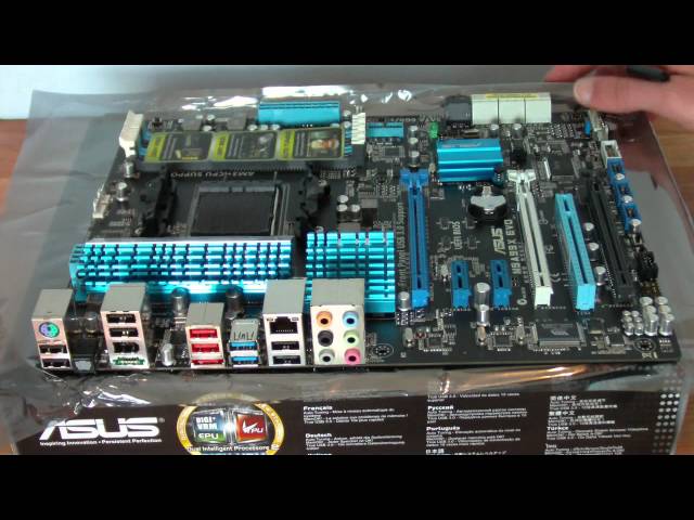 ASUS M5A99X Evo Motherboard with UEFI BIOS - Unboxing & Look at