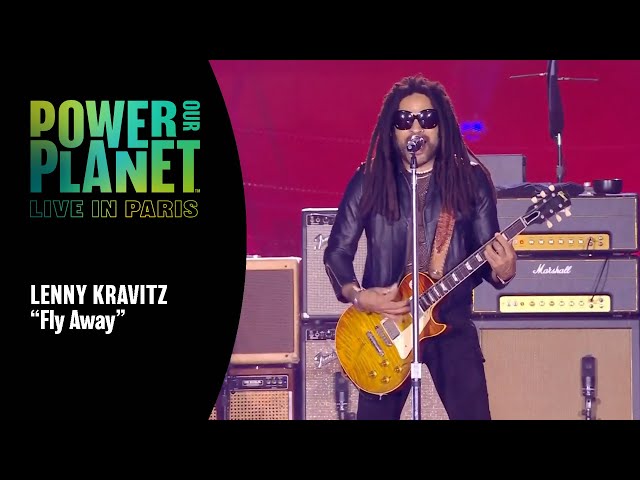 Lenny Kravitz Performs 'Fly Away' | Power Our Planet: Live in Paris