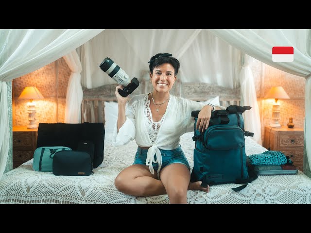 This is EVERYTHING I Packed as a Photographer to Move to Bali! 🌴 (Minimalist Packing Tips)