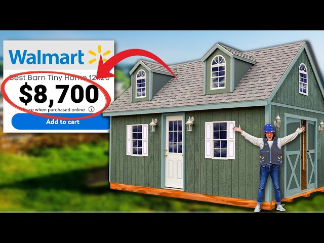 Tiny Home From Walmart UNDER 9K
