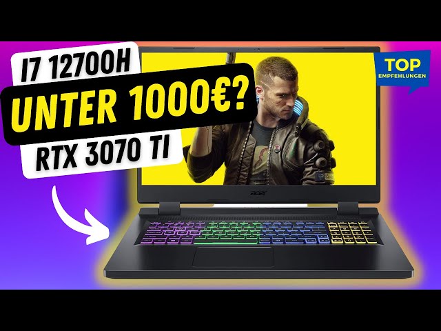 Ist das der beste Laptop mit einer RTX 3070 Ti? Acer Nitro 5 Gaming Laptop Kaufberatung