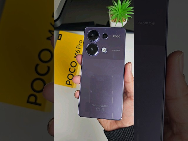 POCO M6 Pro - Budget Smartphone with AMOLED Display (ONLY £156)