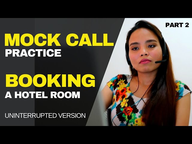 Mock Call Practice | Hotel Reservation | Short Version