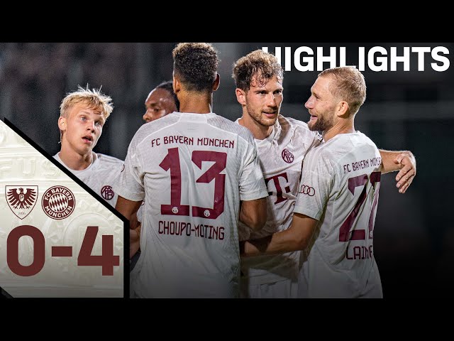 Sovereign win against Preußen Münster | Highlights SC Preußen Münster vs. FC Bayern 0-4 | DFB-Pokal