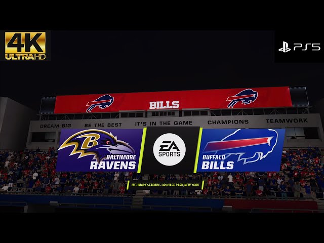 Baltimore Ravens VS Buffalo Bills Madden 23 PS5 Ranked Head To Head