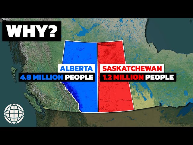 Why So Few Canadians Live In Saskatchewan As Compared To Alberta