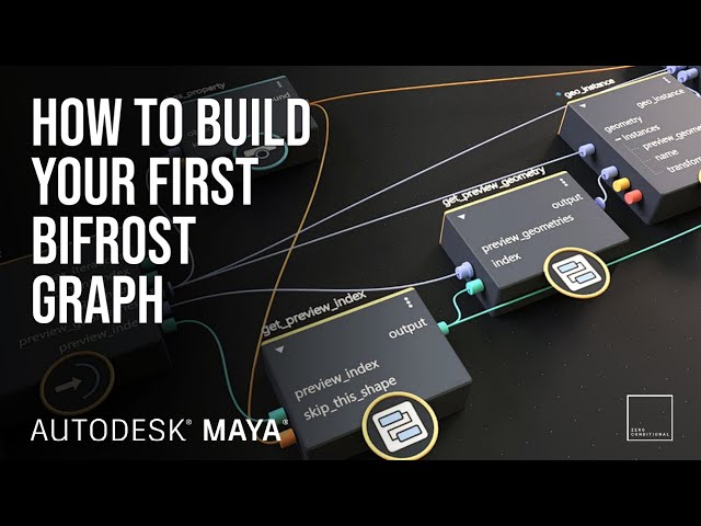 Want to build your first Autodesk BIFROST Graph? WATCH THIS