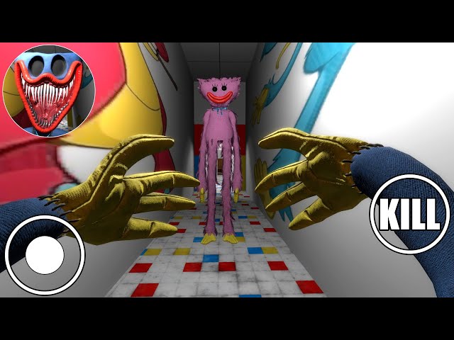 What if I Become HUGGY WUGGY and Kill KISSY MISSY in Poppy Playtime Chapter 3! (Garry's Mod)