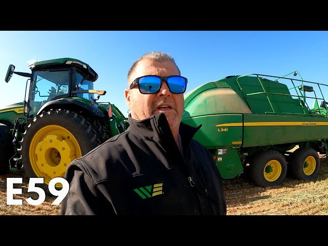 Larry's Life E59 | John Deere L341 Knotter Issues FIX, First Alfalfa of the Year