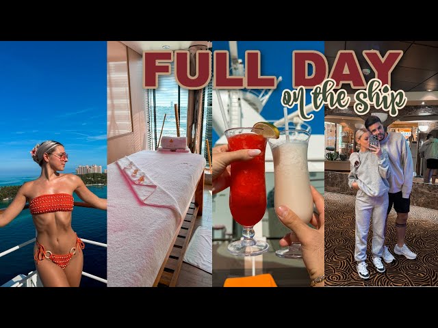 VLOGMAS DAY 13: spending all day on the cruise ship